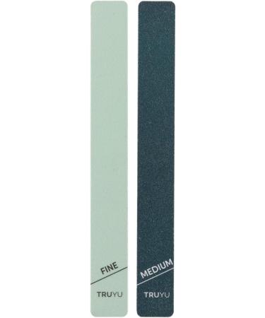 Truyu Nail Shapers (2pk) - Easy Cushioned Tool for Natural & Acrylic Nails - Travel-Friendly Makeup Essential - Buy Online on GoSupps.com