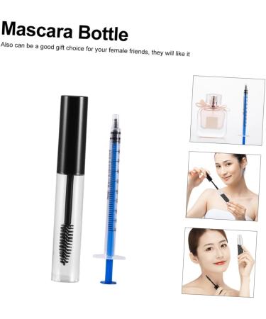Beatifufu 12pcs Mascara Tube Dispensing Tool Makeup Containers Empty Bottles Liquid Containers Plastic - Buy Online on GoSupps.com