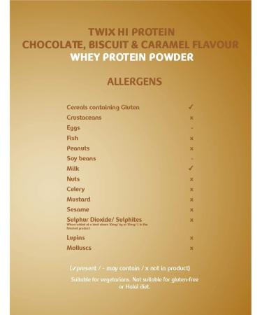 Mars Protein Twix Protein Powder - 875g | Delicious Protein Supplement for Muscle Growth & Nutrition - Buy Online Internationally - Buy Online on GoSupps.com
