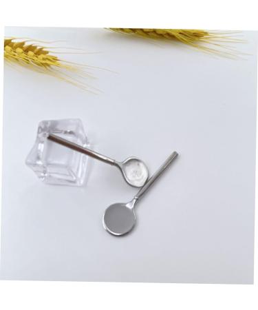 POPETPOP Cuill re De Soin Peau Pour Masque Facial Applicateur De Cr me Outil De Beaut Pour Cosm tiques 7.00X2.10X1.00CM argent - Buy Online on GoSupps.com