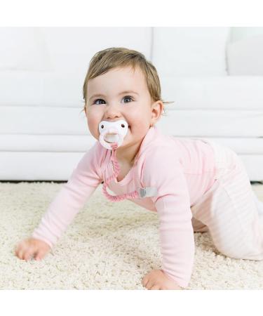Maveek Baby Pacifier Clips - Handmade Braided Cotton Straps for Boys and Girls | 6pcs Set for Infant Newborn | Modern Unisex Binky Leash for Teething Toys - Buy Online on GoSupps.com