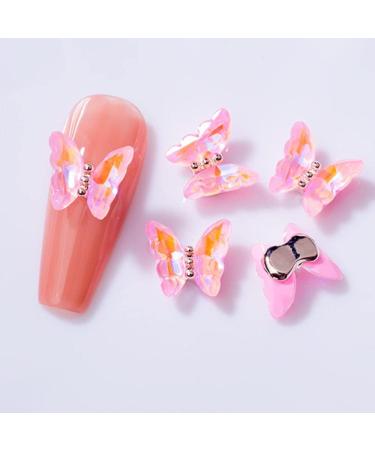 3D Nail Art Rhinestone Crystal AB Butterfly Charms Sparkle Nail Decoration Jewerlry Hand Craft DIY Accessories (MJ06) - Buy Online on GoSupps.com