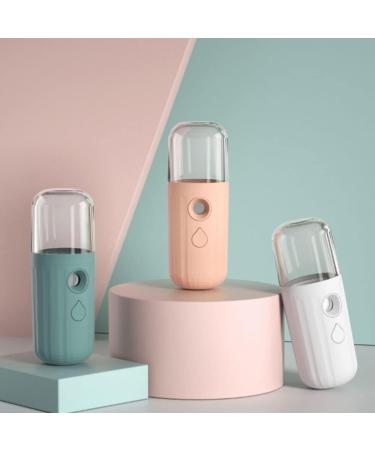 Nano Facial Mister Face Steamer Mini Face Mist Handheld Face Mist Sprayer Moisturizing Steamer USB Recharging Skin Hydration Tool 30ml Blackish Green  - Buy Online on GoSupps.com
