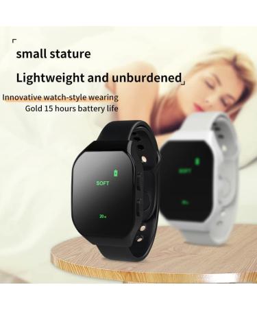 Sleep Aid Wristband Watch - Microcurrent Pulse Device for Fast Sleep Relief & Stress Relaxation - Black - 99 Count - Buy Online on GoSupps.com