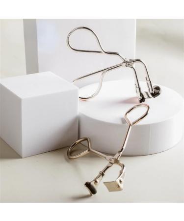 Effortless Lash Curler: Instant Eye-Opening Effect Easy-to-Use Eyelash Curling Tool-Design for Home & Travel(Silver) - Buy Online on GoSupps.com