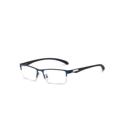 Nobrands short -sighted distant glasses anti -flashing glasses metal short -sighted glasses women men correction glasses with short -sightedness nearssted glass strengths from -100 to -6.00 diopters (-150 blue) -150 blue