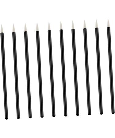 Healeved 200 Pcs Cosmetics Brush Facial Wand Angled Eyeliner Brush Face Wand Liquid Eyeliner Eye Makeup White - Buy Online on GoSupps.com