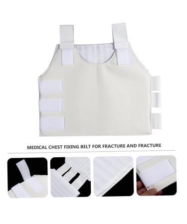 Fracture Medical Chest Fixation Belt Clips | Rib Support Brace & Lumbar Support | Hernia & Dislocated Ribs Belt | Durable Nylon | International Shipping - Buy Online on GoSupps.com