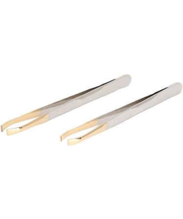 Professional Tweezers for Facial Hair Women and Men Professional Hair Removal Tweezers Kit Eyebrow Tweezers Precision Tweezers for Women Eyebrows Facial Hair (2 Pieces) - Buy Online on GoSupps.com