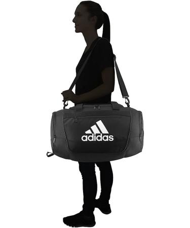 adidas Defender 3 Large Duffel Bag - Black/White | One Size - Buy Online on GoSupps.com