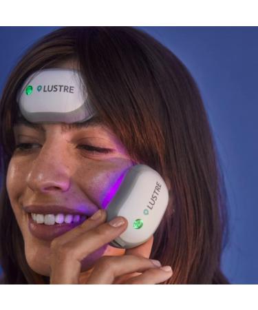 LUSTRE ClearSkin TRIO - Blue Light Acne Treatment Device UV-Free & Wireless | LED Therapy for Face and Body Acne Spots and Blemishes | Prevent breakouts inflammation and Skin Redness - Buy Online on GoSupps.com