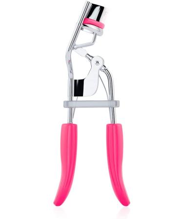 Satin Pouch Silicone Eyelash Curler for Dramatic Long Lasting Curls - No Pinching, Straight Flat Lashes Friendly - Buy Online on GoSupps.com