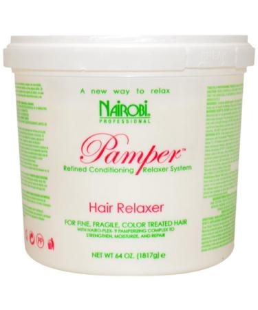 Nairobi Pamper Hair Relaxer Unisex 64 Ounce