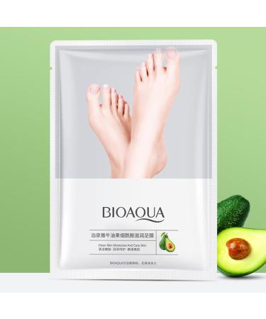 ARVALOLET Natural Foot SPA Pedicure Socks with Avocado & Niacinamide Moisturising Exfoliating Masks - Buy Online on GoSupps.com