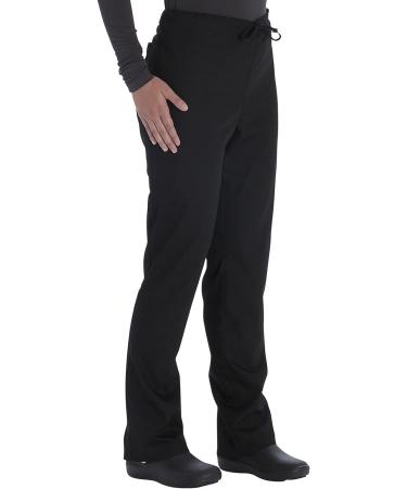 Vital Threads Unisex Scrubs Set V-Neck Top & Drawstring Pant VT509C - Medium Black - Buy Online on GoSupps.com
