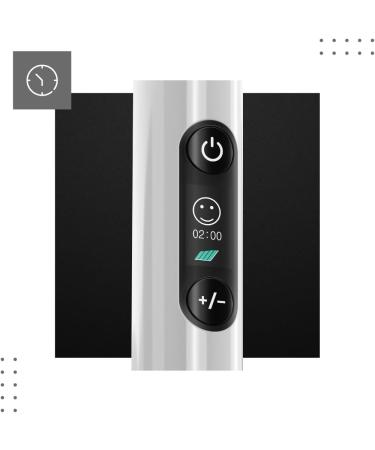 Buy Vertenz Crystal 30 White Electric Toothbrush | 4 Brush Heads Travel Case 2-Minute Timer 5 Modes & Pressure Control for Healthy Gums | International Shipping Available - Buy Online on GoSupps.com