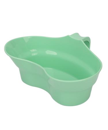 Oral wash basin cup 300 ml Sp ker Oral wash basin cup green multifunctional curved inwards for the washroom for lying down