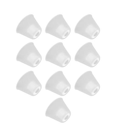 10 pieces of replacement earplugs made of silicone cone-shaped earplugs comfortable portable for women men older people hearing amplifiers (small (12.6 x 11.8 x 3.3 x 2.0 inches)))