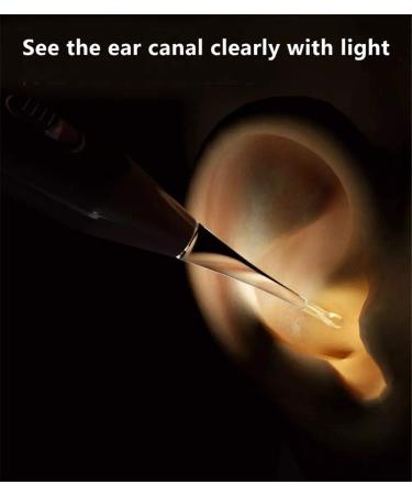 LUKEO Ear Cleaning Tool with Light | USB Rechargeable Spiral Ear Wax Remover Set - Portable and Safe for Baby Kids | Ear Cleaner Wax Removal (Color D) - Buy Online on GoSupps.com