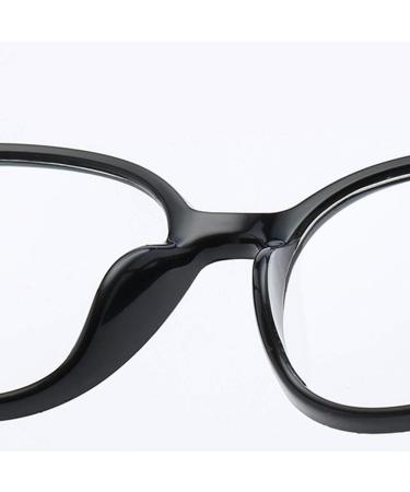 Shop Luo-401XX Unisex Round Transparent Glasses Frame | Clear Lens & Pink Eyeglass Protector - Buy Online on GoSupps.com