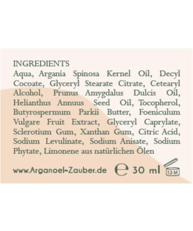 Arganoel Magic Eye Cream with 10% Argan Oil | Deep Hydration & Anti-Wrinkle Care | Natural Cosmetics from Germany | 30 ml - Buy Online on GoSupps.com