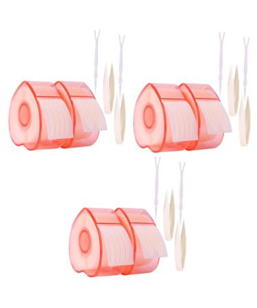 Ipetboom 6 Rolls Lace Double Eyelid Sticker Women Eyelid Sticker Eye Makeup Tape Double Eyelid Makeup Double Eyelid Tapes Stickers Double Eyelid Fiber Make up Tape Strips