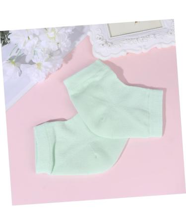 Housoutil 2 Pairs Mens High Heels Heel Sleeves for Cracked Foot Heel Sleeves for Cracked Heels High Heels for Men Highlights Hair Dye Kit Mesh Heels Sock Men and Women Ankle - Buy Online on GoSupps.com