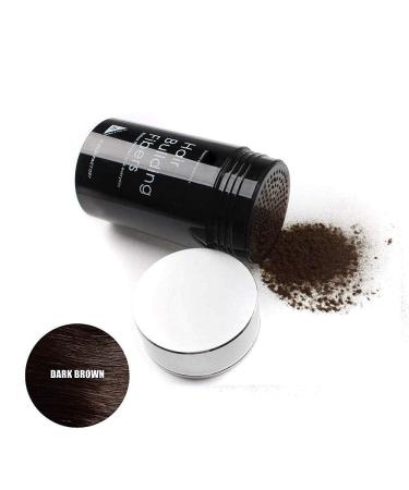 Dark Brown Hair Building Fibers for Thinning Hair, Bald Spots - Keratin Hair Re-growth Powder for Men and Women - Buy Online on GoSupps.com
