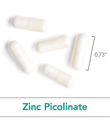 Nutricology Zinc Picolinate 60 Veggie Capsules - Enhance Immune Health & Absorption - Buy Online on GoSupps.com