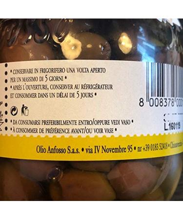 Pitted Taggiasche Olives in Extra Virgin Olive Oil - 280g | Premium Italian Olives for Sale | Buy Internationally - Buy Online on GoSupps.com