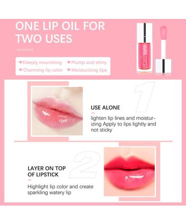 Cherry Plumping Lip Oil - Hydrating and Long-Lasting Tinted Lip Care for Dry Lips - Buy Online on GoSupps.com