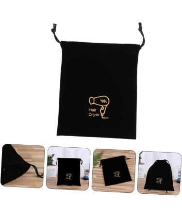 Healifty 5pcs Hair Dryer Storage Bag Black Bags for Gifts Hair Styling Tools Organizer Bag Cloth Bag Shopping - Buy Online on GoSupps.com