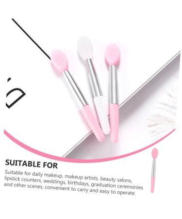 FOMIYES 40 Pcs Silicone Lip Brush Set - Makeup Applicator Wands for Lipstick & Lip Balm Mini Cosmetic Tools for Flawless Application - Buy Online on GoSupps.com