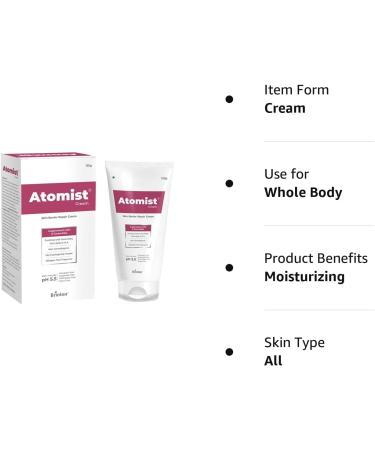 Brinton Atomist Skin Barrier Repair Cream 125 gm | Enriched with Ceramides Oats Lipids & GLA - Buy Online on GoSupps.com