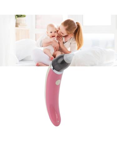Baby Nasal Aspirator and Earwax Remover - Safe & Easy Dual Purpose Snot Cleaner for Home - Pink - Buy Online on GoSupps.com