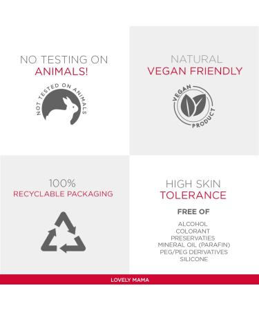 LOVELY MAMA Anti-Stretch Mark Oil | 5.1 Fl Oz | Best for Pregnancy & Skin Care | Shop Worldwide - Buy Online on GoSupps.com