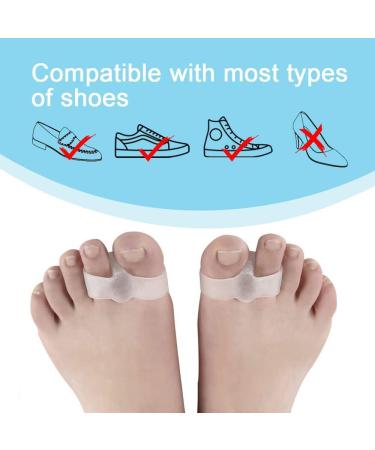 Soft Gel Toe Separators & Spacers 3 Pairs - Bunion Corrector & Pain Relief for Hallux Valgus, Hammer Toes, Calluses - Small Size - Buy Online on GoSupps.com