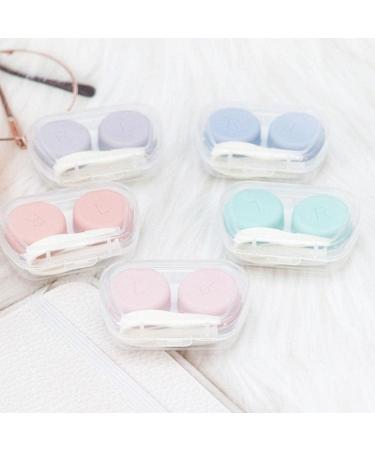 Transparent Tweezers Contact Case for Women | Portable Travel Lens Box in Random Colors - Shop Now! - Buy Online on GoSupps.com