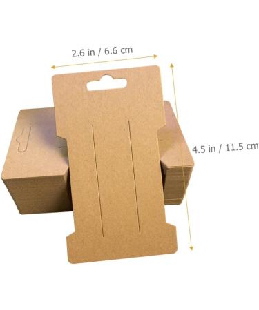 minkissy 900 Sheets Headband Wrapping Card Jewelry Display Cards Holder Hair Clip Display Holder Hair Ropes Display Cards Hair Bow Holder Earring Paper Hair Tie Holder Accessories - Buy Online on GoSupps.com