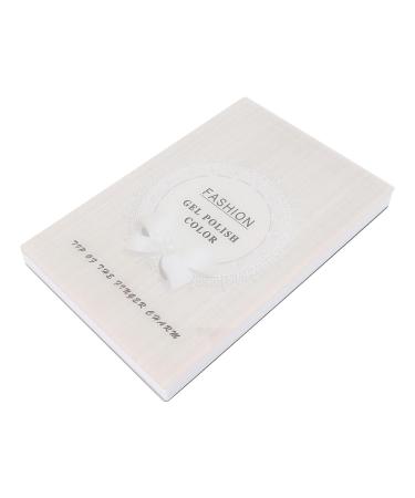 83 Nail Display Book - Waterproof Nail Art Presentation Box with Magnetic Closure | Empty Nail Color Table for Organized Nail Art Display - Buy Online on GoSupps.com