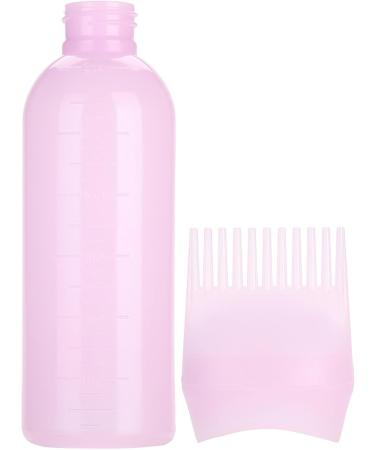 Sunicon Root Comb Applicator Bottle 160ml 3Colors Hair Dyeing Bottle Brush Shampoo Hair Color Oil Comb Applicator Tool (Pink) - Buy Online on GoSupps.com