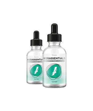 Kerassentials Toenail Fungus Treatment Oil, Kerassentials for Toenail Fungus,Kerasentials Nail Treatment - 2 Pack