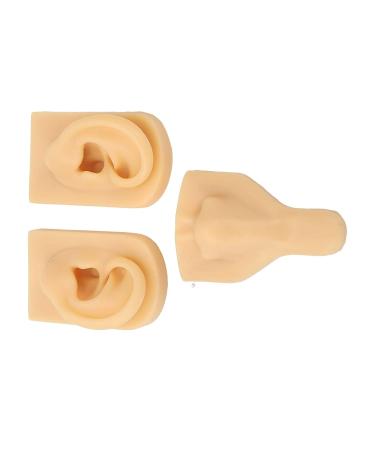 Buy Reusable Silicone Nose Model & Ear Nose Rings - Soft Simulation in Light Skin Color | International Shipping - Buy Online on GoSupps.com