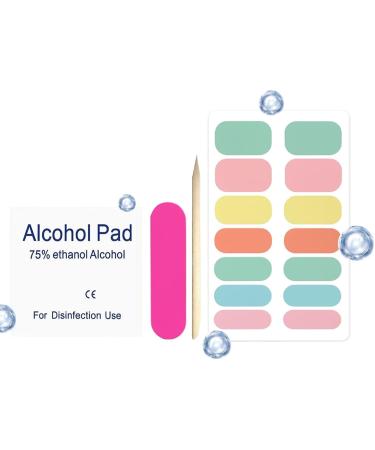 Gel Nail Polish Stickers | Gel Nail Polish - Personal Care Products for Manicure Spa Summer Home Travel Bridal Daily Life Vacation Grooming Party Wedding - Buy Online on GoSupps.com