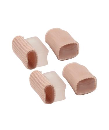 Healifty 4 Pcs Hammer Toe Sperator Toe Tube Sleeves Toe for Bunions Toe Seperator Hallux Valgus Seperator Bunion Correction Orthotics Straightener Eversion Protector Man
