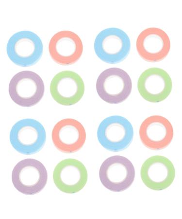 minkissy 16 Rolls Eyelash Eyelid Tape Breathable Graft Eyelashes Tapes Adhesive Tape Medical Lash Supplies Beauty Tools Lifting Belt Non-woven Fabric Lash Tapes Zone Eyes