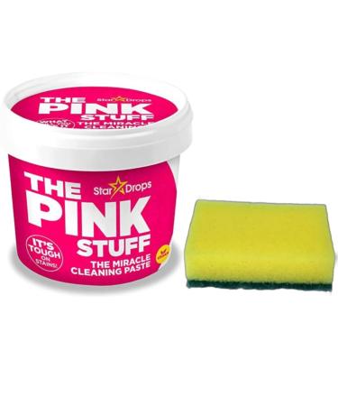 pink stuff paste 850g cleaning all purpose oven sticky kitchen chrome burner Includes 1 x Cleaning Sponge 1x pink stuff (Pink Stuff Paste + Sponge)