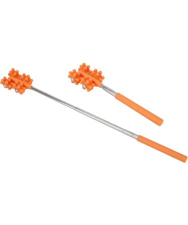 Verdant Touch Back Muscle Roller - Telescopic & Foldable Massager for Ultimate Relaxation | International Shipping Available - Buy Online on GoSupps.com