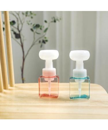 AADEE 250ml Flower-Shaped Foaming Bottle Creative Flower Shape Plastic Press Bubble Soap Dispenser Suitable for Most Canned Liquids in Daily Life Such As Shampoo Shower Gel Hand Soap Etc Pink M - Buy Online on GoSupps.com