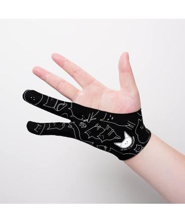 XP-Pen Antifouling Sign Gloves - 2PC Two Finger Gloves for Graphics Drawing & Art Creation - Free Size for Right/Left Hand | International Shipping Available - Buy Online on GoSupps.com